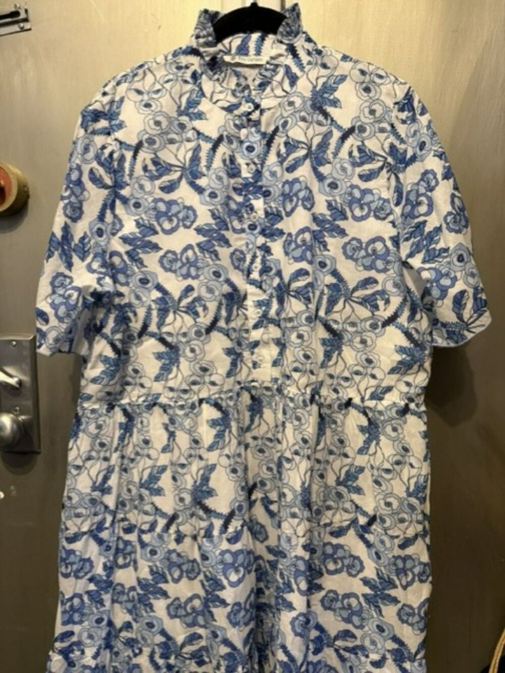 NWT - Ro's Garden Vibeka Floral Tiered A-Line Babydoll Mini Dress - Picture 5 of 16